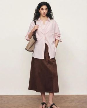 Fabrique Arilyn Double Pocket Shirt - Natural
