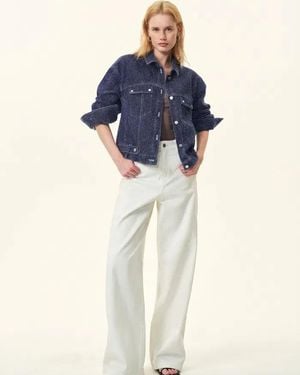 Fabrique Quinn Starry Night Textural Jacket - Blue