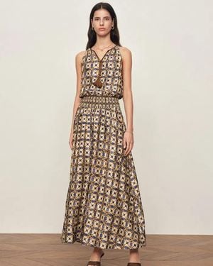 Fabrique Jocelyn Sleeveless Dress - Natural