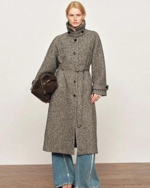 Fabrique Margot Long Coat - Natural