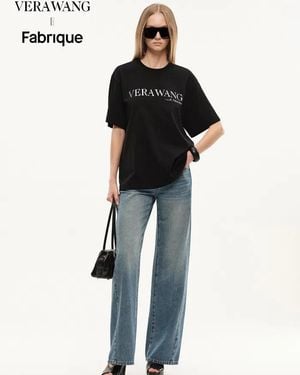 Fabrique Cipher Logo Graphic T-Shirt - Black