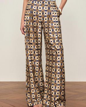 Fabrique Jorien Drape Pants - Brown