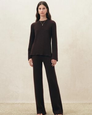 Fabrique Anya Side Slit Top - Natural