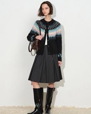Fabrique Isla Fair Isle Cardigan - Multicolour