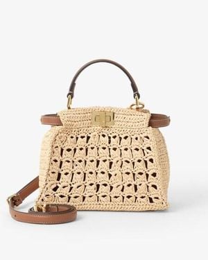 Fendi Peekaboo Mini - Metallic