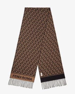 ボレロ・ショール FENDI Mauve rose silk foulard Fendi Mauve Rose Silk Foulard With Multicolored Print – LOZURI®