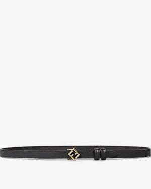 Fendi Ff Diamonds Belt - Black