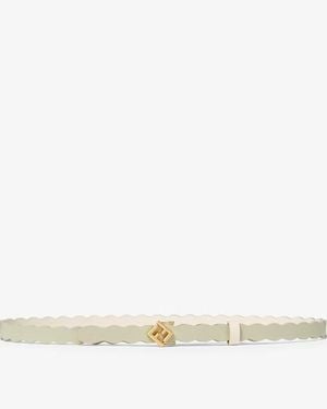 Fendi Ff Diamonds Belt - Natural