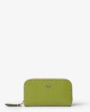 Fendi Selleria Zip-Around Mini - Green