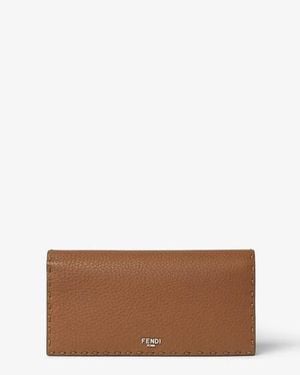 Fendi Selleria Wallet - Brown