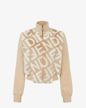 Fendi Bomber Jacket - Natural