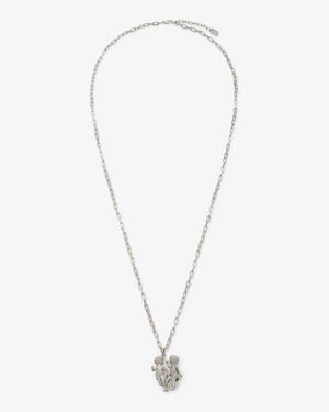 Fendi Zodiac Gemini Necklace - Metallic