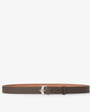 Fendi Ff Leather Belt - Brown