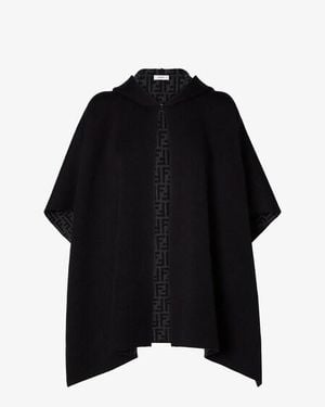 Fendi Poncho - Black