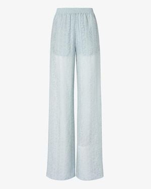 Fendi Wide Leg Pants - Blue