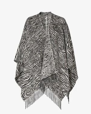 Fendi Poncho - Gray