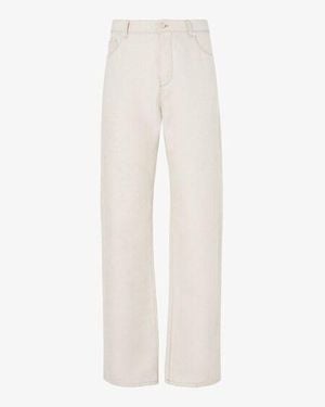 Fendi Long Jeans - White