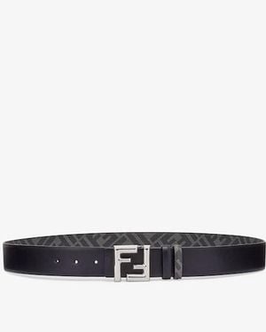Fendi Ff Rounded Belt - Blue