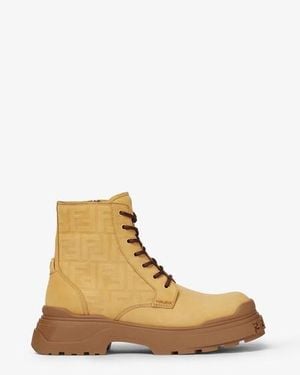 Fendi Force Light Boots - Natural
