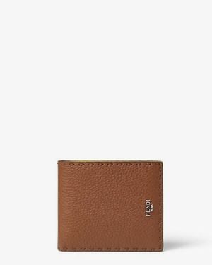 Fendi Selleria Wallet - Brown
