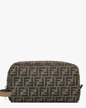 Fendi Ff Toiletry Case - Green