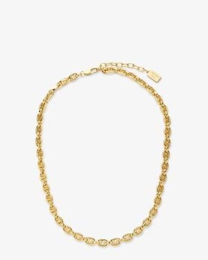 Fendi Orbit Chain Necklace - Metallic