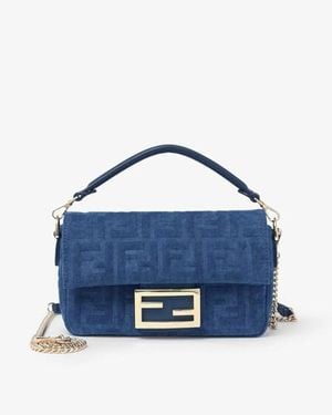 Fendi Baguette Mini - Blue