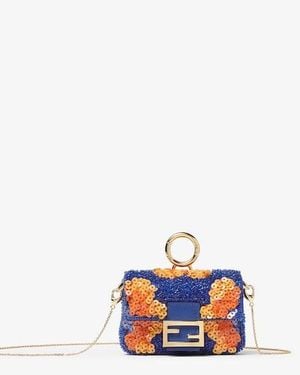 Fendi Nano Baguette Charm - White