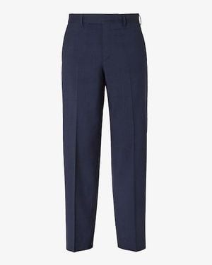 Fendi Wool Tailored Pants - Blue
