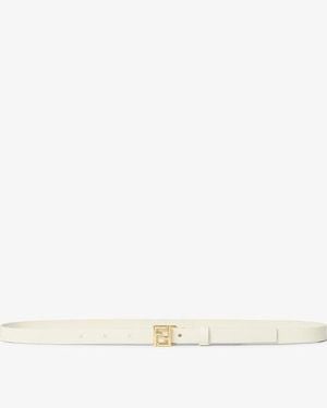 Fendi Ff Belt - Natural