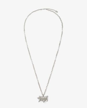 Fendi Zodiac Taurus Necklace - Metallic