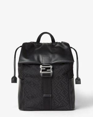 Fendi Flux Backpack - Black