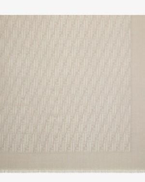 Fendi Ff Shawl - Natural