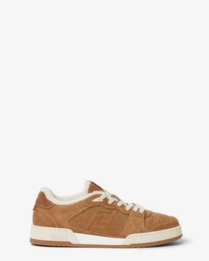 Fendi Match Sneakers - Brown