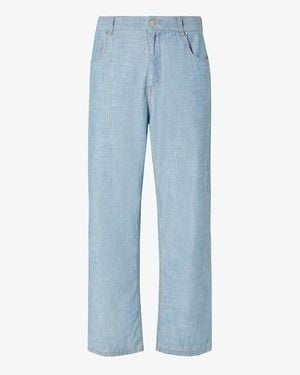Fendi Long Jeans - Blue