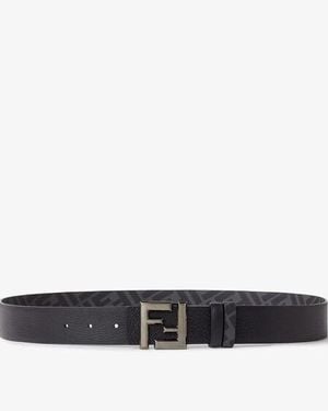 Fendi Ff Squared Belt - Black