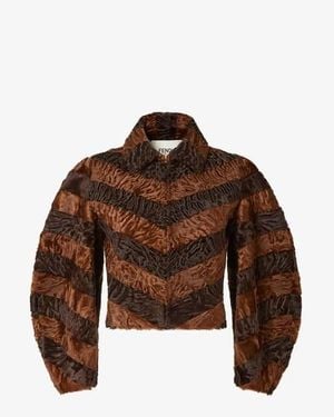 Fendi Blouson - Brown