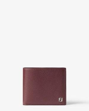 Fendi Ff Wallet - Purple