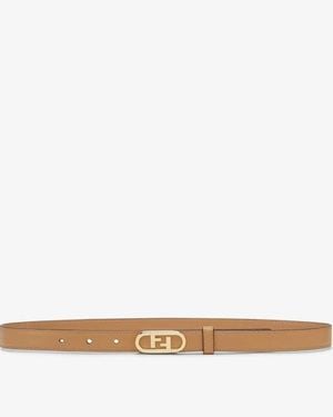 Fendi O'Lock Belt - Natural