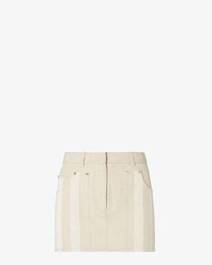 Fendi Jeans Skirt - Natural