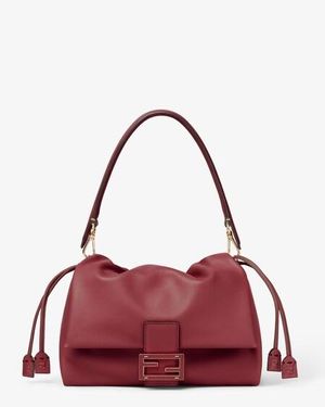Fendi Mamma Baguette Medium - Red