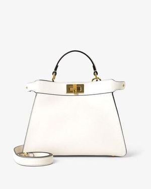 Fendi Peekaboo Iseeu Small - White