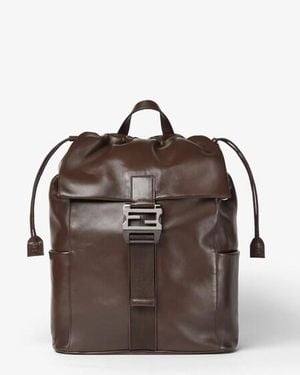 Fendi Flux Backpack - Brown
