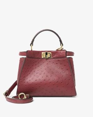 Fendi Peekaboo Mini - Red