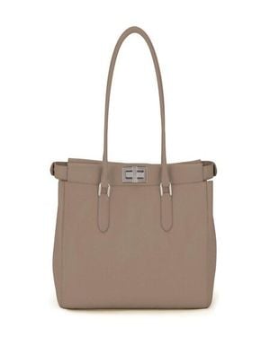 Fendi Peekaboo Tote Small - Gray