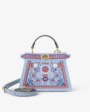 Fendi Peekaboo Iseeu Petite - Blue