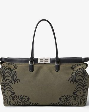 Fendi Peekaboo Tote Large - Black