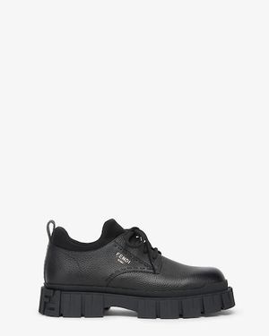 Fendi Force Lace-Ups - Black