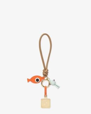 Fendi Fish Tech Charm - White