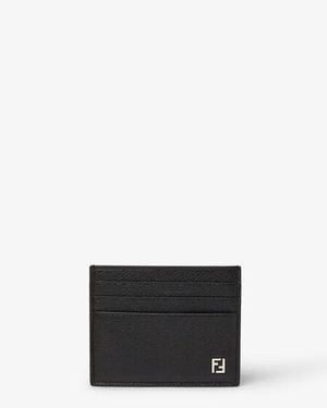 Fendi Ff Card Holder - Black